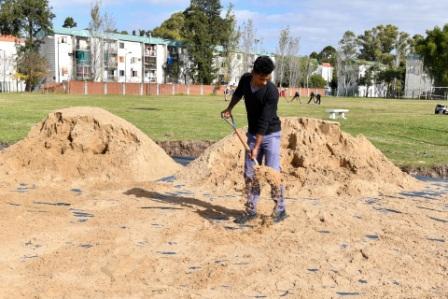 San Fernando pronto tendrá su nueva cancha para la práctica de deportes de playa
