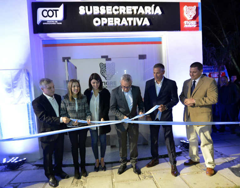Tigre inauguró el nuevo edificio de la Subsecretaría Operativa y presentó 20 móviles para el COT