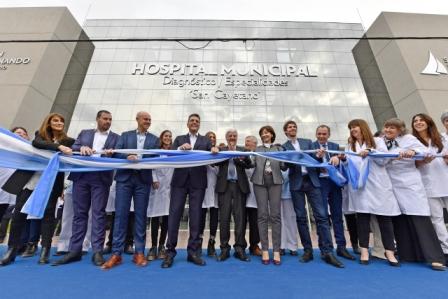 Luis Andreotti inauguró el Hospital Municipal de San Fernando