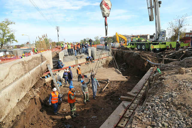 Cada vez falta menos para inaugurar el túnel de Sarratea en San Isidro