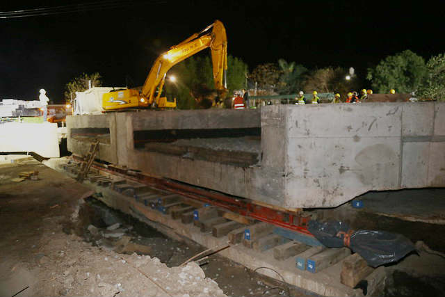 Cada vez falta menos para inaugurar el túnel de Sarratea en San Isidro