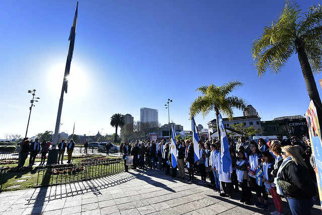Día de la Bandera: Tigre recordó a Manuel Belgrano a 199 años de su paso a la inmortalidad 