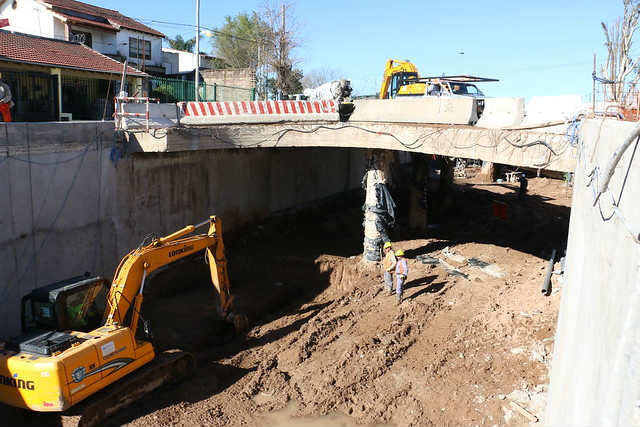 San Isidro avanza con la última etapa de trabajos para inaugurar el túnel de sarratea 