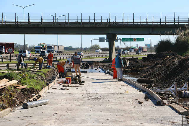 San Isidro avanza con la obra del nuevo ramal para mejorar el acceso al camino del Buen Ayre