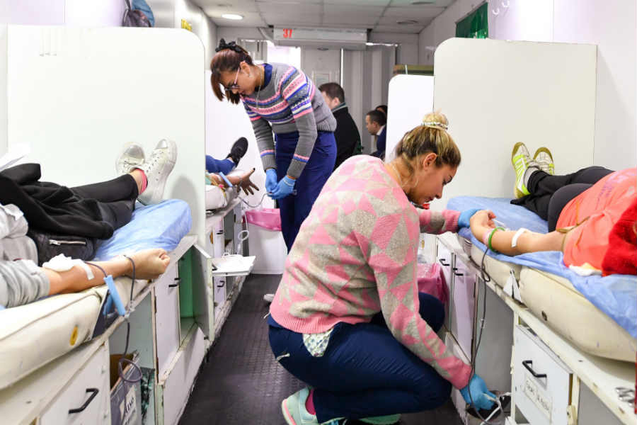 San Fernando y la Fundación Hematológica Sarmiento encabezaron una jornada de donación de sangre