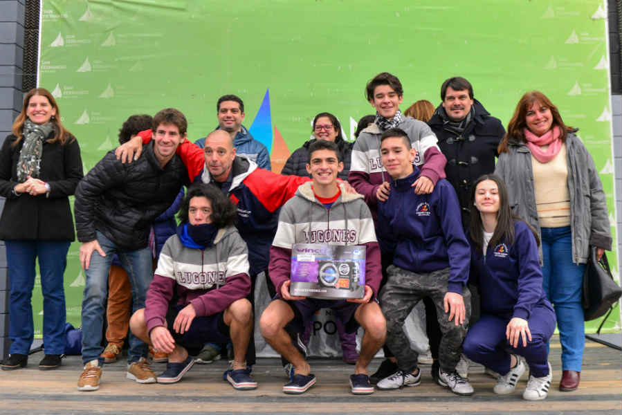 Andreotti encabezó el cierre de las Olimpiadas Intercolegiales Municipales