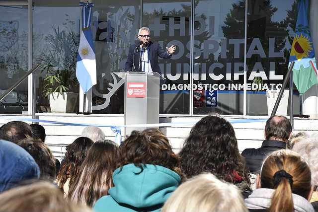 Julio Zamora inauguró el Hospital Municipal de Don Torcuato 