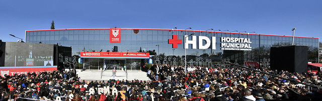 Julio Zamora inauguró el Hospital Municipal de Don Torcuato 