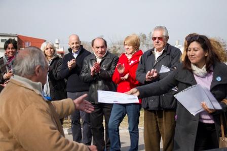El Intendente Nicolás Ducoté, encabezó el acto por el 54º aniversario de la fundación de Manuel Alberti,