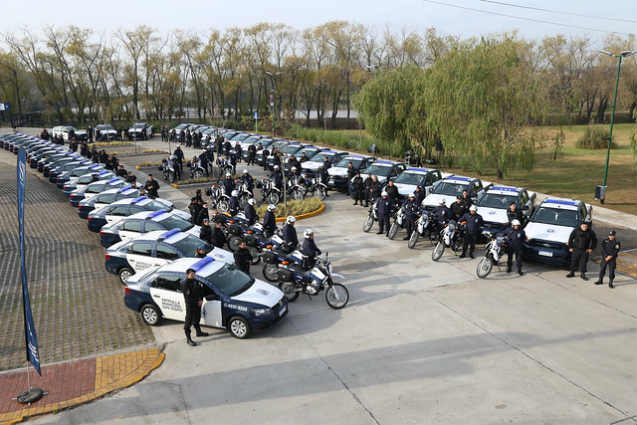 San Isidro sumó 47 nuevos vehículos al patrullaje municipal