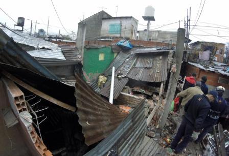 La Policía derribó el búnker de una banda narco en San Martín