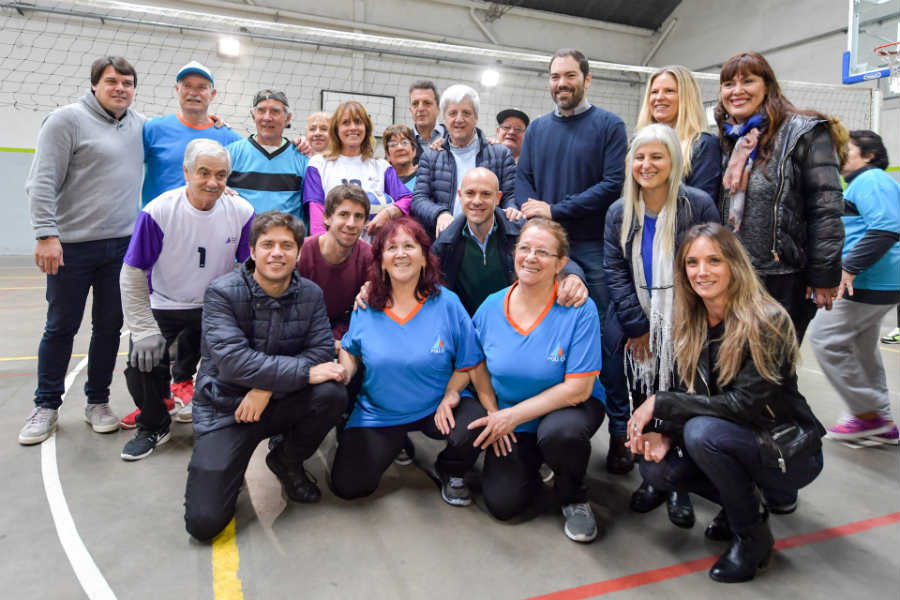 Kicillof y Massa estuvieron juntos en San Fernando y apuntaron a Vidal ()