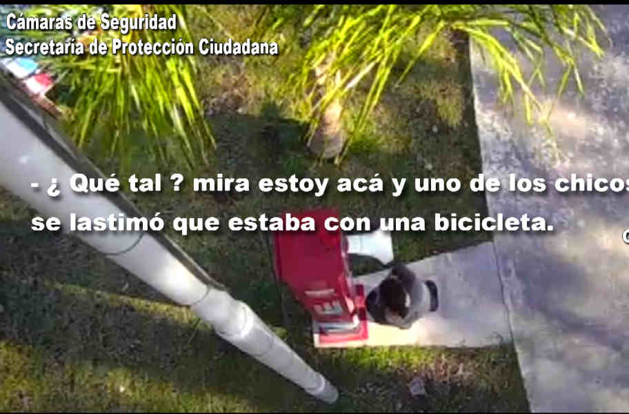 Joven accidentado en Tigre atendido rápidamente gracias a un tótem de seguridad del COT