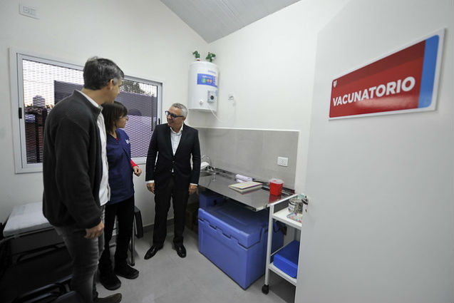 Julio Zamora inauguró la ampliación del CAFyS Eva Perón: “Este es el año de la salud en Tigre”