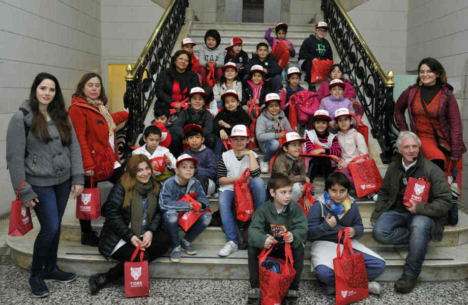 Más de 30 estudiantes del Delta recorrieron el centro de Tigre