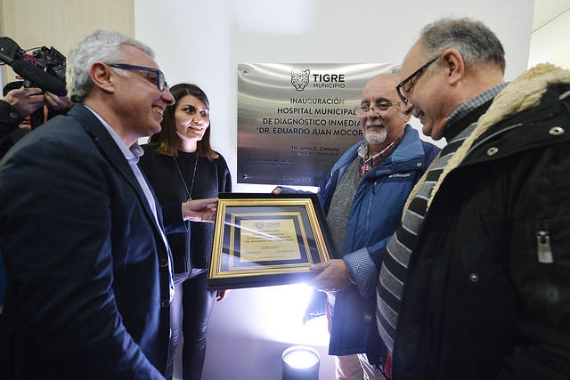 Julio Zamora inauguró un nuevo Hospital Municipal en Benavídez