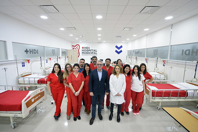 Julio Zamora inauguró un nuevo Hospital Municipal en Benavídez