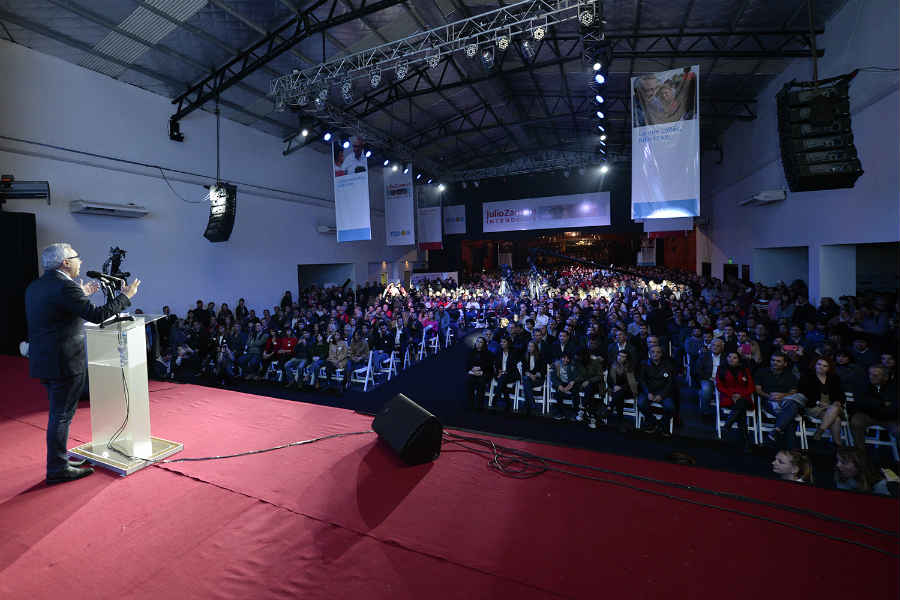 Julio Zamora lanzó su candidatura a intendente de Tigre Julio Zamora lanzó su candidatura a intendente de Tigre