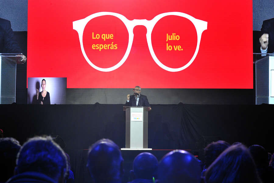 Julio Zamora lanzó su candidatura a intendente de Tigre Julio Zamora lanzó su candidatura a intendente de Tigre