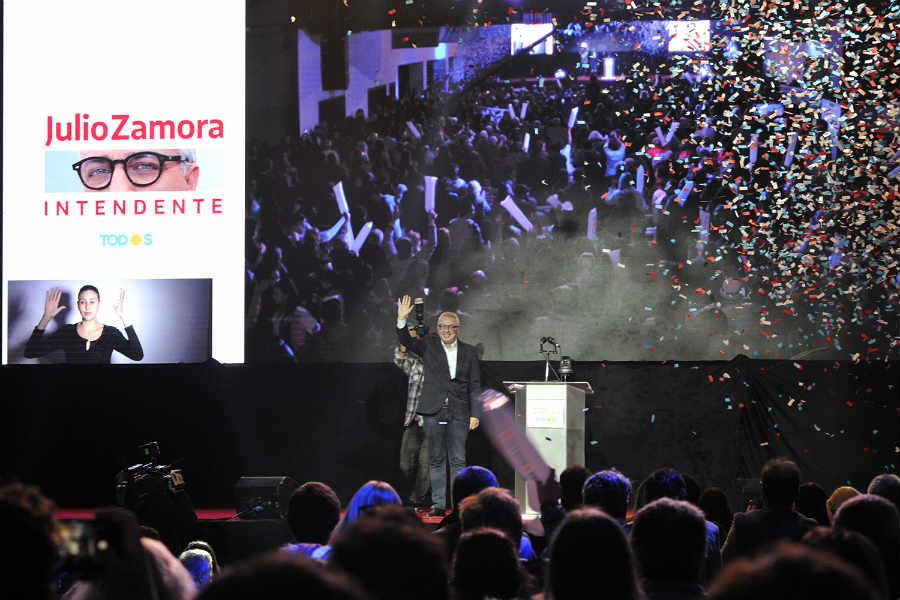 Julio Zamora lanzó su candidatura a intendente de Tigre