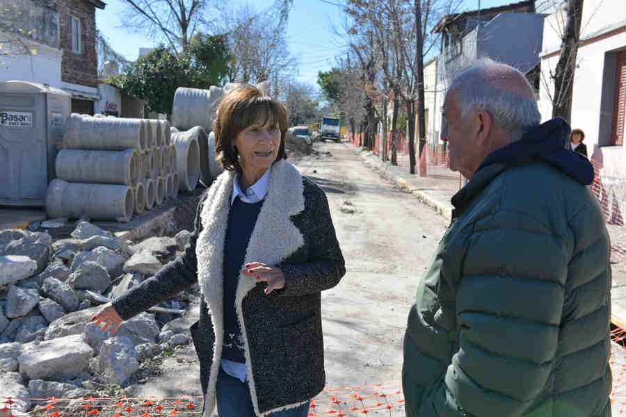San Fernando renueva integralmente la calle Belgrano