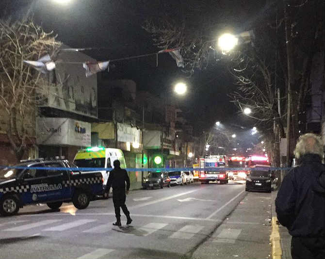 Un incendio afecta al Centro Cultural Munro Un incendio afecta al Centro Cultural Munro