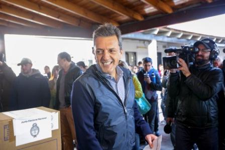 Sergio Massa votó en Tigre