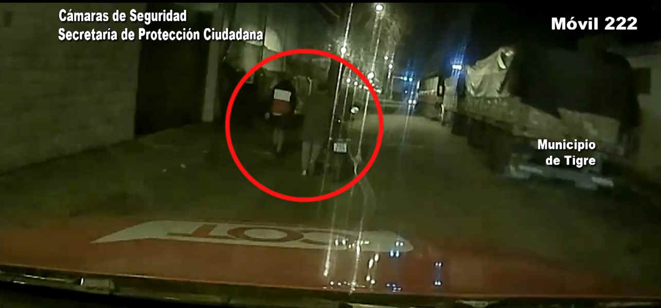 En Ricardo Rojas, se frenó el robo de una motocicleta por una denuncia la a plataforma Alerta Tigre Global