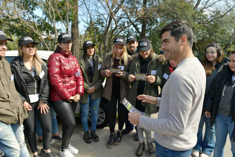 Más vecinos de San Fernando se sumaron al Programa de Botón de Pánico
