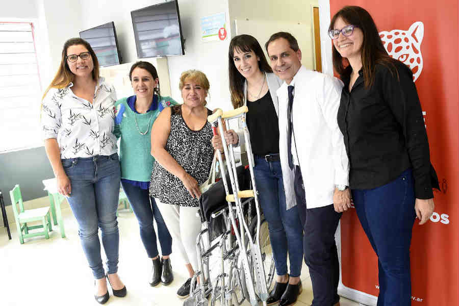 Tigre entregó elementos ortopédicos y anteojos a más vecinos del distrito