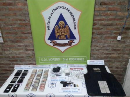 Apresan en General Rodríguez a “la banda del gordo Tony”: vendía cocaína y marihuana al menudeo