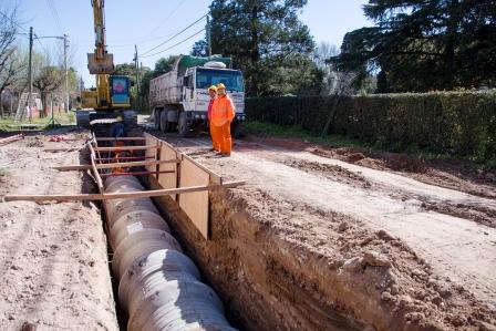 Avanzan las obrasen Pilar para mejorar la conectividad entre la Ruta 25 y Panamericana