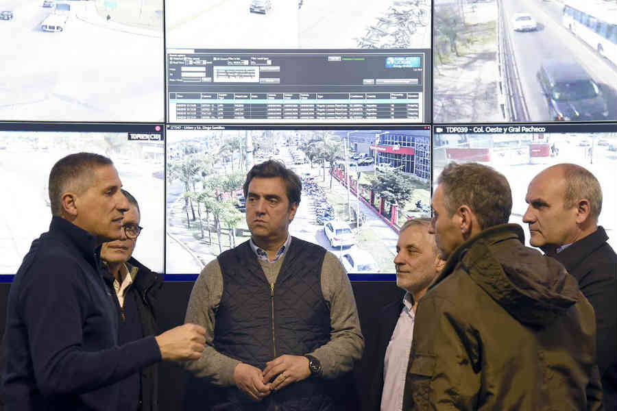 Candidato a intendente de Luján recorrió en Centro de Operaciones Tigre