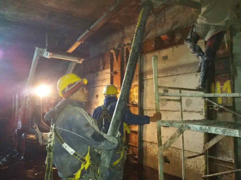 Con nuevas obras, mejoran la eficiencia del arroyo Medrano Con nuevas obras, mejoran la eficiencia del arroyo Medrano