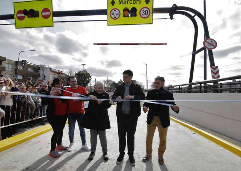 Jorge Macri inauguró el nuevo paso bajo Nivel de Munro