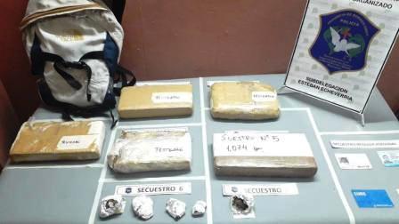 Detuvieron en Virrey del Pino a “Chavito”, le secuestraron 6,5 kilos de marihuana