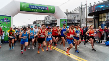Más de 6 mil personas corrieron la maratón de Boulogne