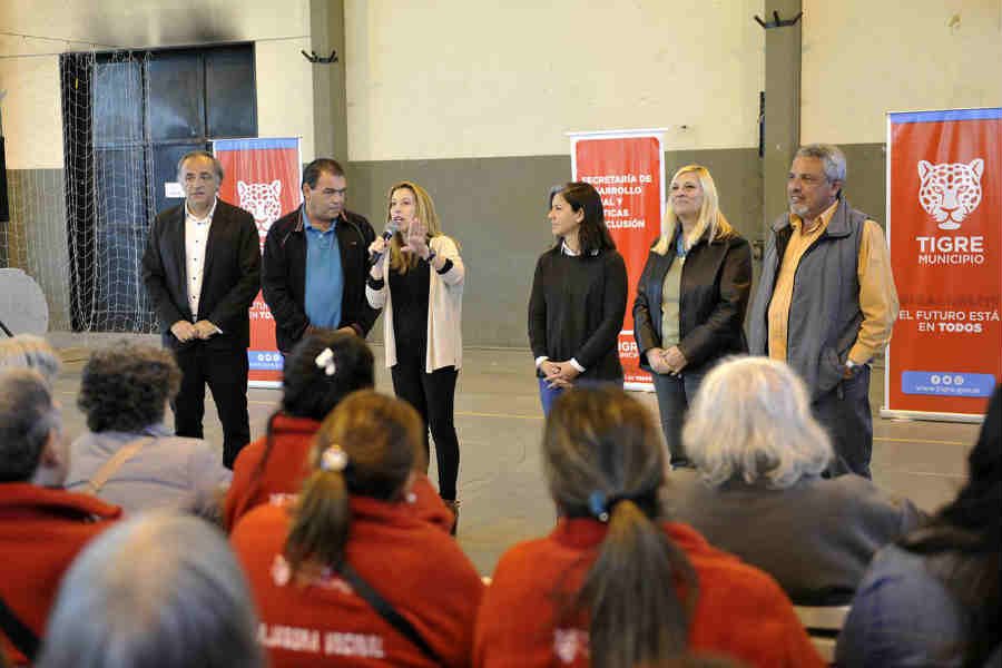 Tigre profundiza su labor social en los barrios con más herramientas y capacitaciones