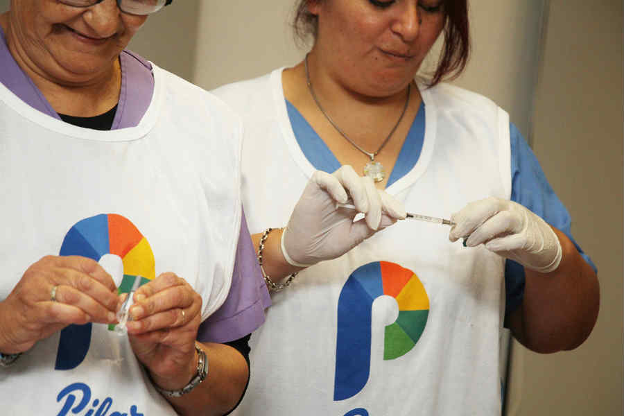 Lanzan en Pilar una campaña de vacunación ampliada contra el sarampión
