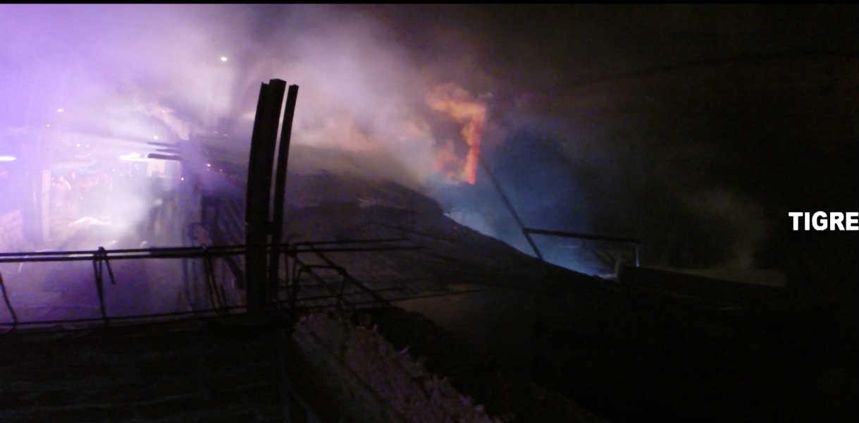 Feroz incendio en una en casa Las Tunas fue controlado por sl sistema de Alerta Tigre