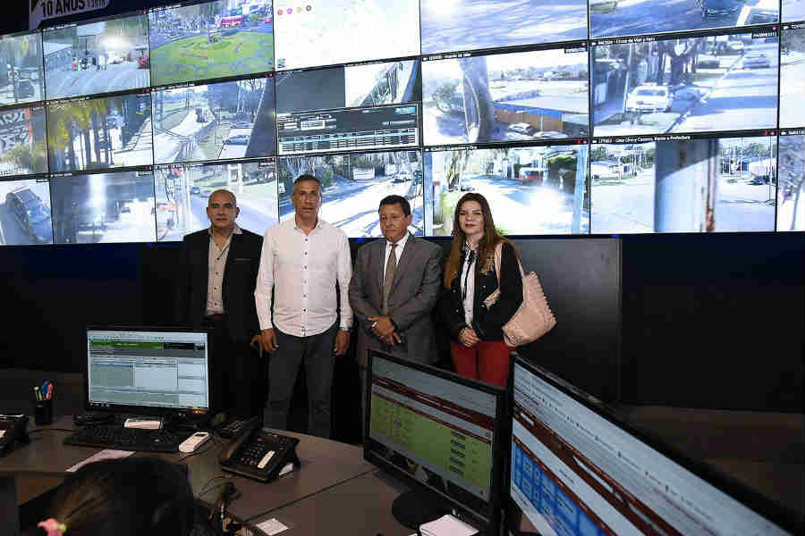 Funcionarios tucumanos elogiaron el sistema de Protección Ciudadana de Tigre