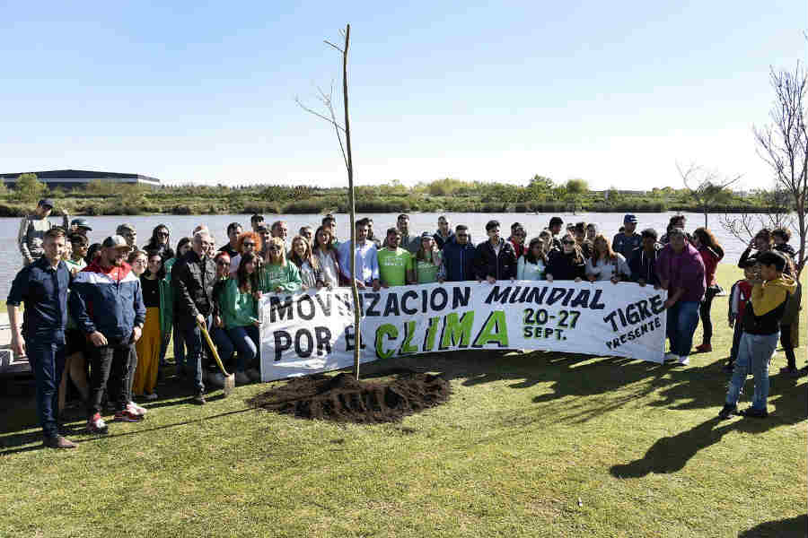 Tigre se sumó a la movilización mundial contra el cambio climático