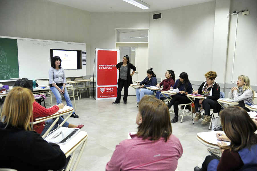 En el Centro Universitario, Tigre comenzó el taller de no violencia para construir ámbitos seguros y amigables