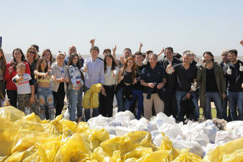 Más de 400 voluntarios en una nueva jornada de limpieza en la costa de San Isidro