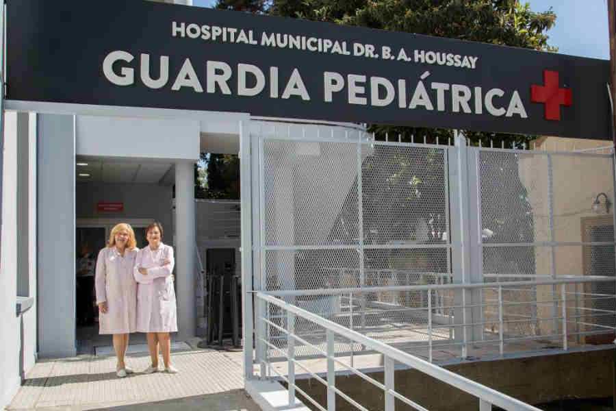 Jorge Macri inauguró la Guardia Pediátrica del Hospital Houssay