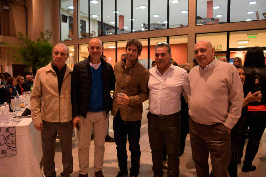 Juan Andreotti acompañó a los empleados de comercio de San Fernando en los festejos por su día