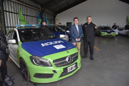 Ritondo presentó en La Matanza autos recuperados del narcotráfico