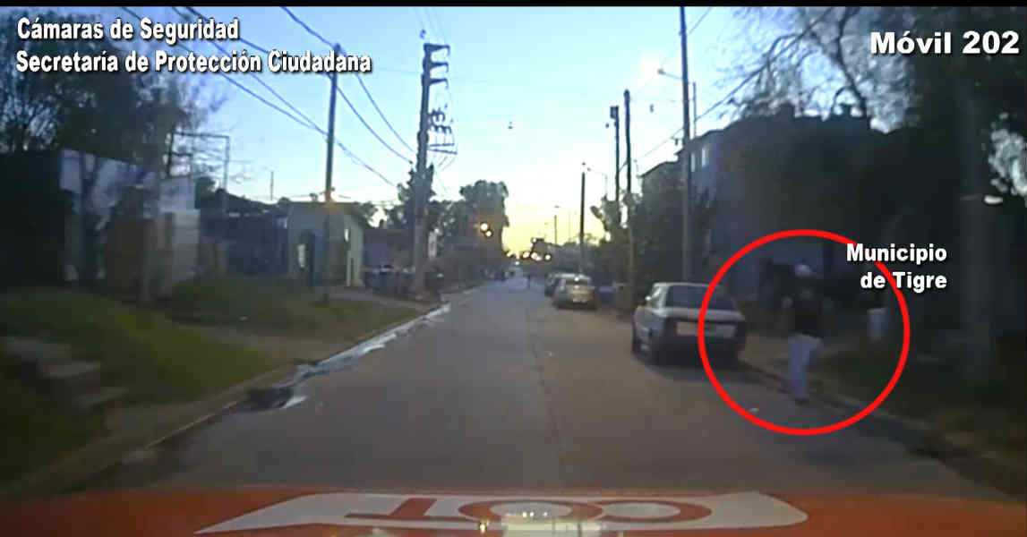 Tigre: Golpeó brutalmente a una mujer en la vía pública, intentó fugarse pero fue atrapado 