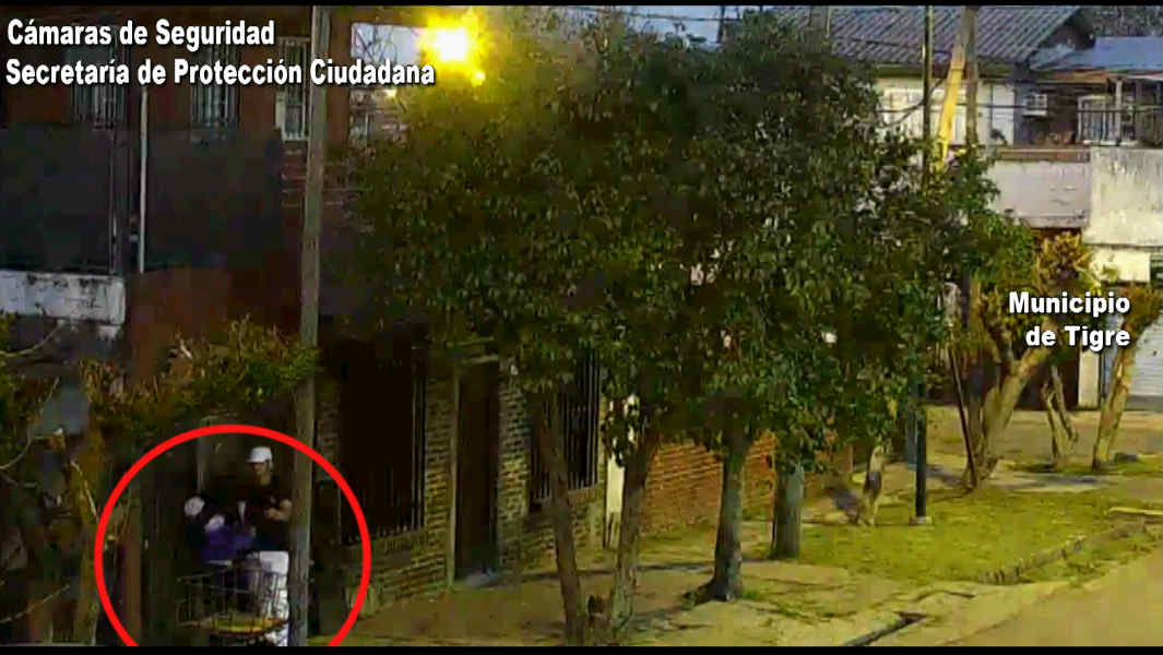 Tigre: Golpeó brutalmente a una mujer en la vía pública, intentó fugarse pero fue atrapado 