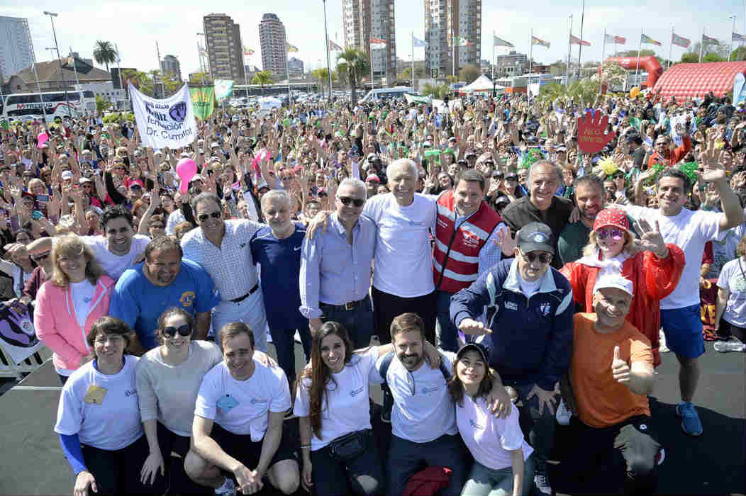 En Tigre, Vecinos y visitantes participaron de la caminata ALCO 2019 contra la obesidad
